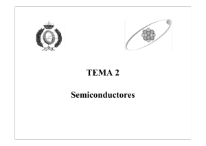 TEMA 2 Semiconductores - Universidad de Málaga