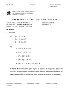 modelo de respuesta asignatura: computación i