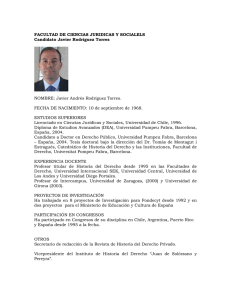 FACULTAD DE CIENCIAS JURIDICAS Y SOCIALELS Candidato