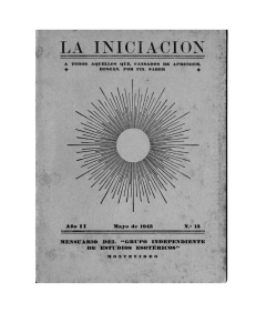 La Iniciación 13 - Libro Esoterico