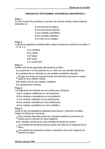 Estadística Descriptiva 1