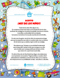 ¡mes de los niños!