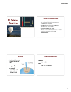 El Estado Gaseoso