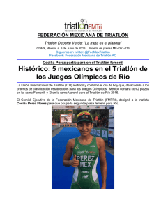 México D - Federación Mexicana de Triatlón