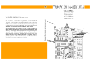 Valoración Inmobiliaria - ACANTO ESTUDIO arquitectura y urbanismo