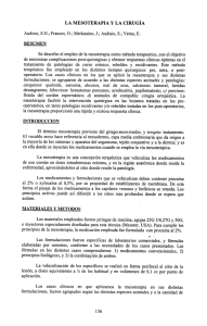 LA MESOTERAPIA y LA CIRUGÍA