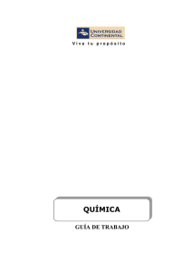 Guía de Química: Introducción, Teoría Cuántica y Química Orgánica