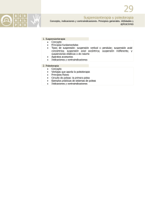 Suspensionterapia y Poleoterapia: Conceptos y Aplicaciones