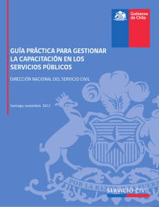 guía práctica para gestionar la capacitación en los
