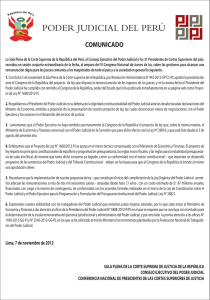 PODER JUDICIAL DEL PERÚ