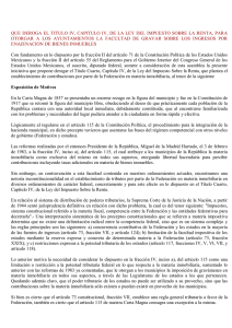 que deroga el titulo iv, capitulo iv, de la ley del impuesto sobre la