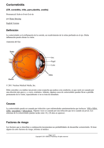 Coriorretinitis
