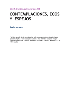 contemplaciones, ecos y espejos