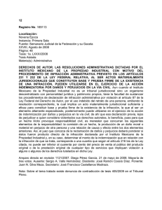 12. derechos de autor. las resoluciones administrativas dictadas por