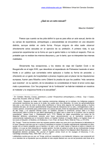 ¿Qué es un acto sexual