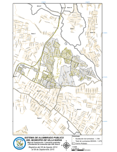 Mapa de Alumbrado Público de Villa Nueva: Proyecto de Reemplazo LED