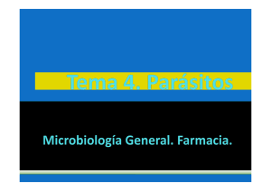 tema: 4 estructura y ciclos reproductivos de parásitos.