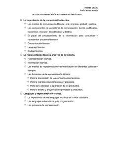 La importancia de la comunicación técnica. Los medios de