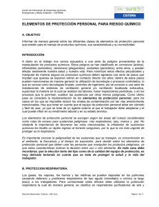 EPP para Riesgo Químico: Guía de Protección Respiratoria
