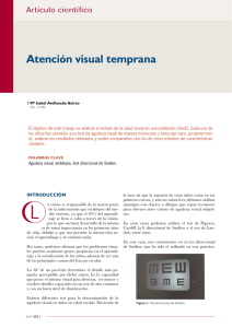 Atención visual temprana