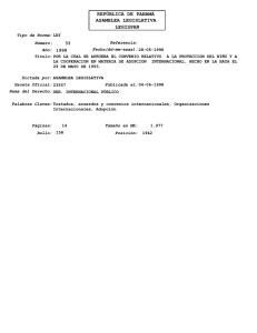 Ley 33 de 1998