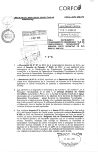 Bases Técnicas HUB de Transferencia Tecnológica
