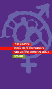 i plan municipal de igualdad de oportunidades entre mujeres y