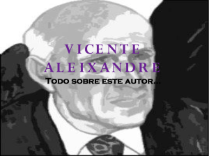 VICENTE ALEIXANDRE