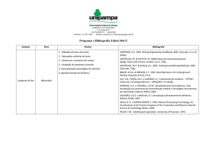 Programa e Bibliografia