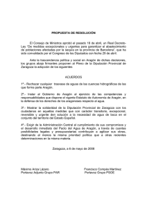 propuesta de resolución