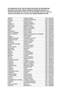 estudiantes inscriptos en dos facultades