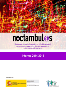 Informe Noctámbul@s