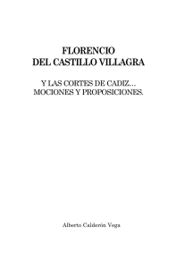 pdf Florencio del Castillo Villagra y las Cortes de Cádiz mociones