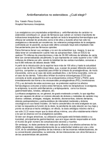 Antiinflamatorios no esteroideos ¿Cual elegir_
