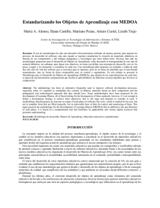 Estandarizando los Objetos de Aprendizaje con MEDOA