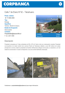 Calle 7 de Enero N°42 – Talcahuano