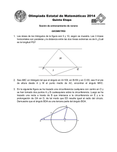 Olimpiada Estatal de Matemáticas 2014