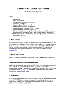 IE-FANDE FTPS – GUÍA DE USO FTP/FTPS