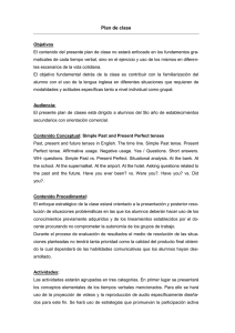 Plan de clase - WordPress.com