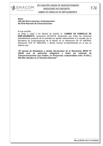 F7d - RNI - Cambio de Domicilio de Emplazamiento.