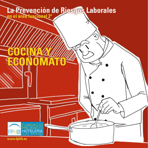 Manual Área Funcional Segunda. Cocina y Economato.