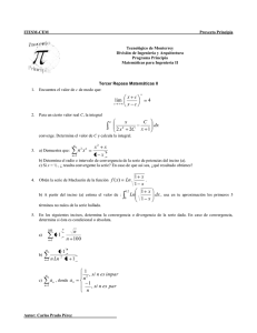 dx x C C x x 1 2 2 1 x x x xn dx x x Ln 1 1 100 1 n n