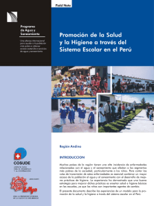 Promoción de la Salud y la Higiene a través del Sistema