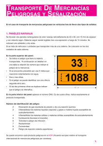 Transporte de Mercancías Peligrosas: Señalización y Paneles