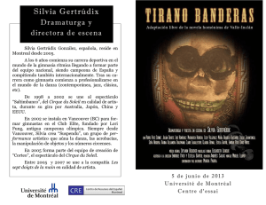 Silvia Gertrúdix - Université de Montréal