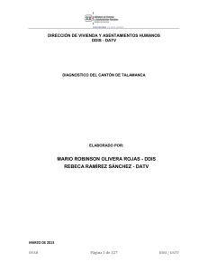 diagnóstico del cantón de talamanca