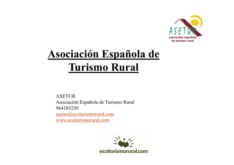 Asociación Española de Turismo Rural