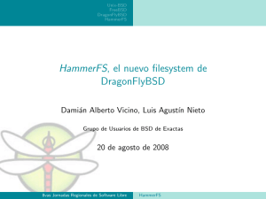 HammerFS, el nuevo filesystem de DragonFlyBSD