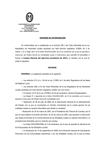 informe intervención - Ayuntamiento de Fernán Núñez