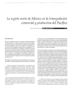 La región norte de México en la triangulación comercial y productiva
